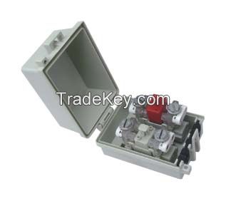 2 pairs snap locking Indoor DP box for STB module