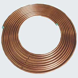 Coiled Copper Pipe