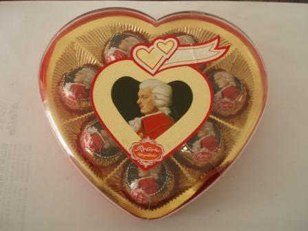 Chocolate Foils In Heart Design