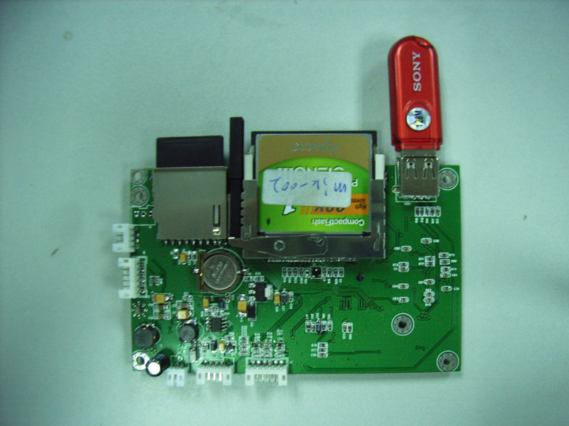 CF card or HD mainboard board for advert player