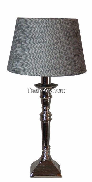 Classic Nickel Table Lamp