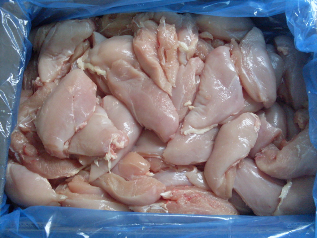 Frozen chicken breast fillet