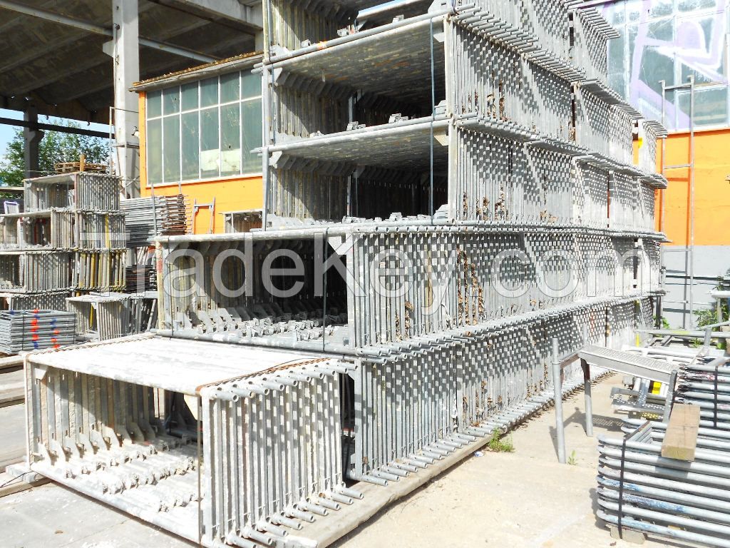 3000 sqm used Layher Speedyscaf scaffolding