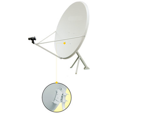0.9m Ku Band Satellite Dish Antenna (YH90KU)