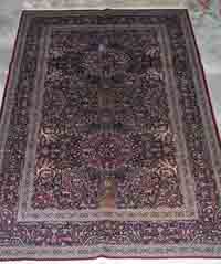 Silk carpet and rugs