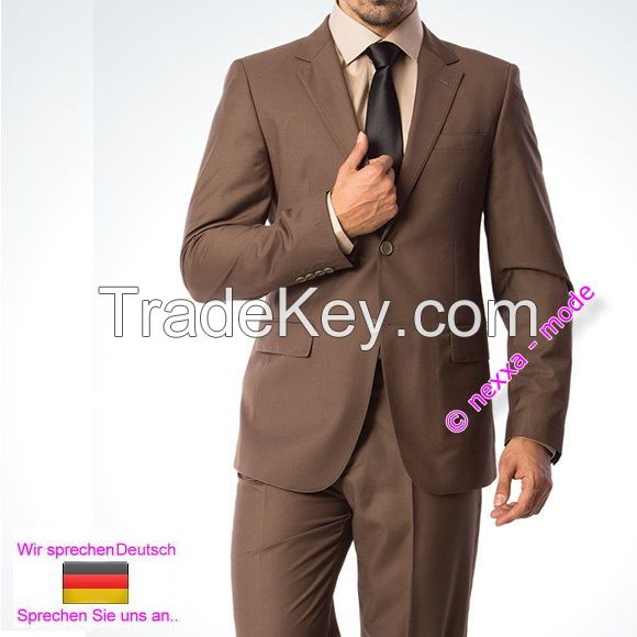 MENS SUIT TWO BUTTON SLIM FIT DRESS WEDDING SUIT WHOLESALE DROPSHIPPING #2BR