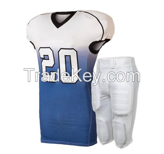 Fully Sublimated American Football Uniforms