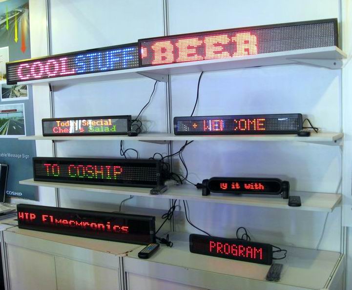 LED Moving Message Sign