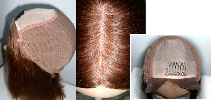 Jewish wigs' top --french top or skin top hairpiece