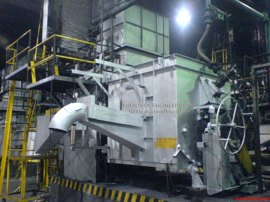 Eletro-Mech Tilting tower furnace