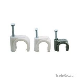 Nylon/Plastic round/flat/Hook type Cable Clips