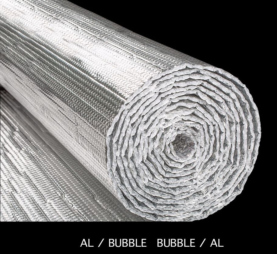 Aluminum foil bubble garage door insulation metall roof insulation