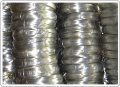 Electronic galvanized wire