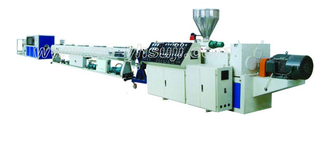 PVC pipe production line