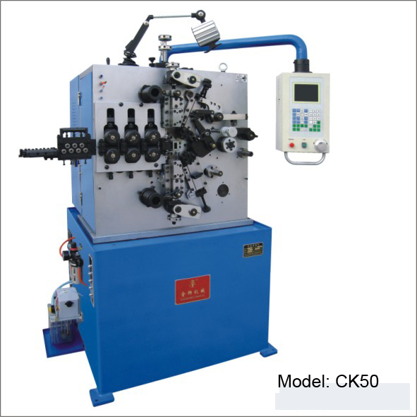 CK50 CNC coiling spring machine