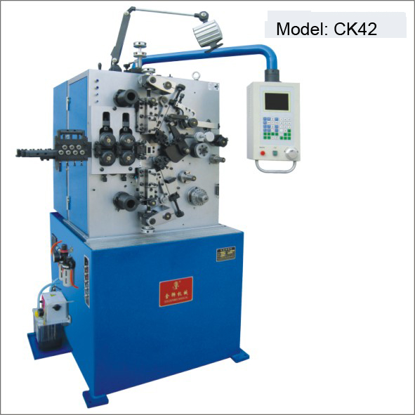 CK42 CNC coiling spring machine