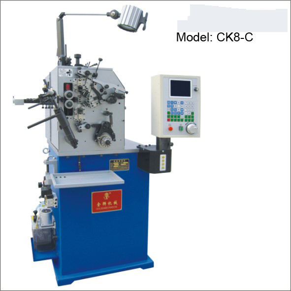 CK8-C CNC coiling spring machine