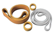 needle-punched felt belts used in aluminum extrusion process
