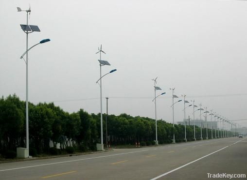 wind & solar hybrid street light