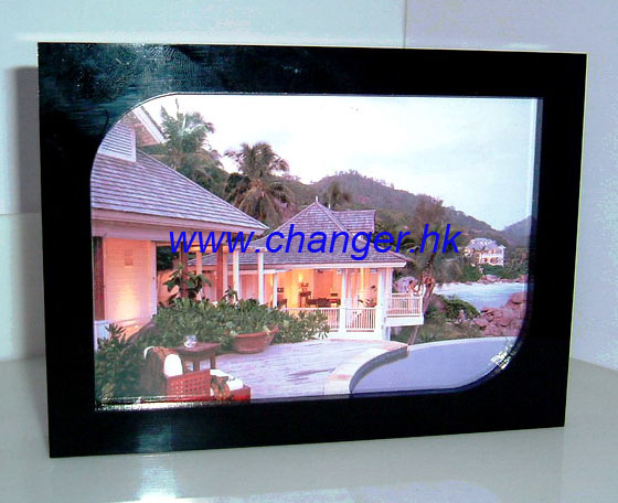 Black Magnetic Photo Frame