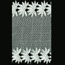 Polyster Water Soluable Lace