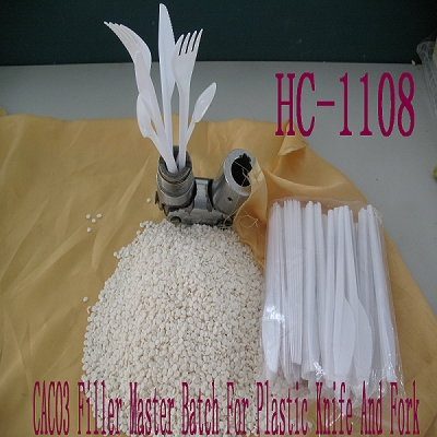 calcium carbonate filler masterbatch for plastic fork&knife