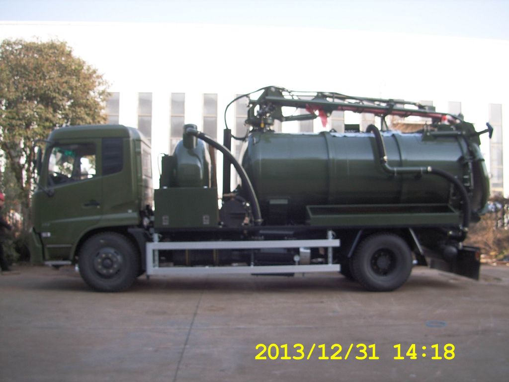 vacuum truck, jetting truck, industrial vacuum truck