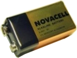 9V Alkaline battery (6F22L)