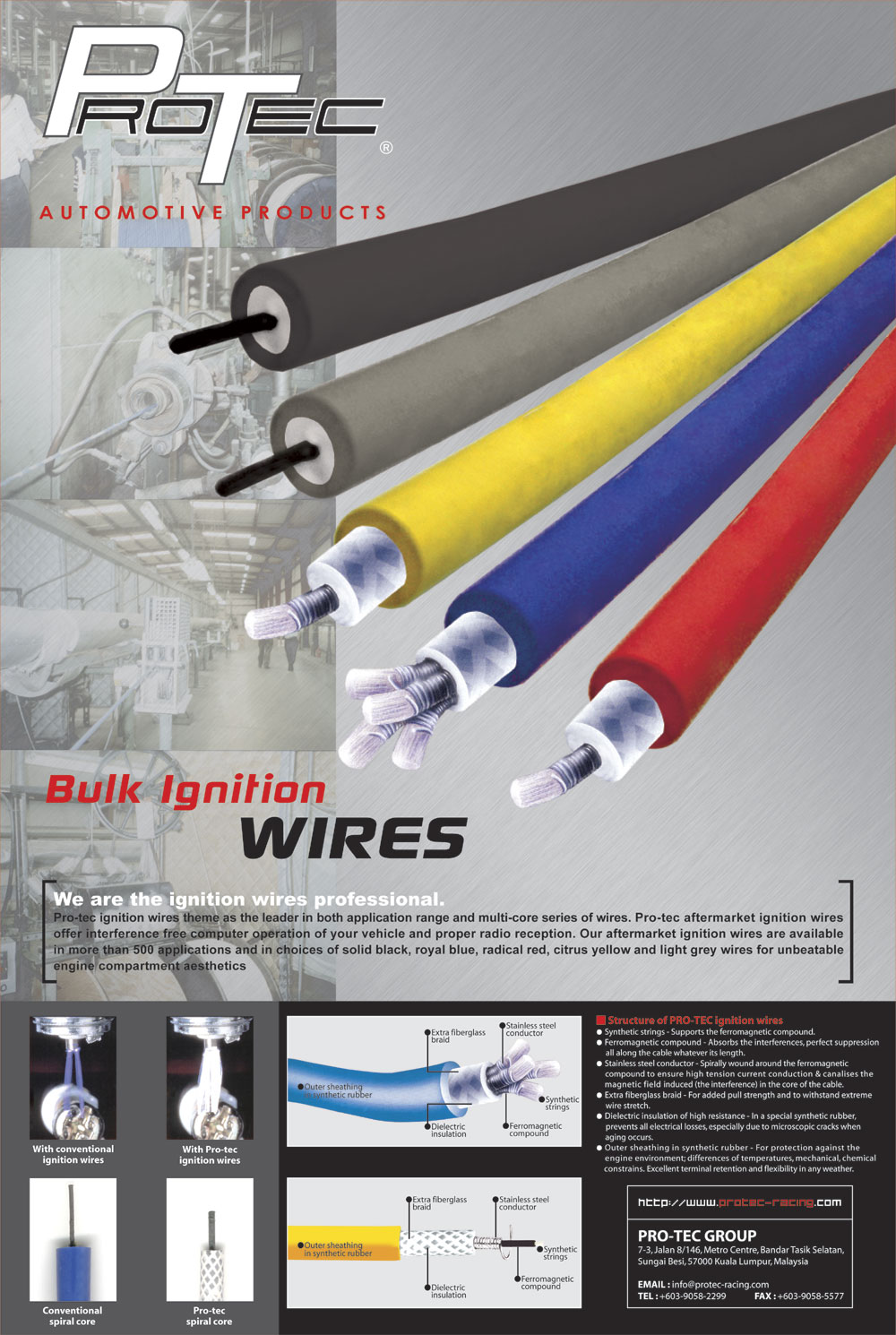Bulk Ignition Wires