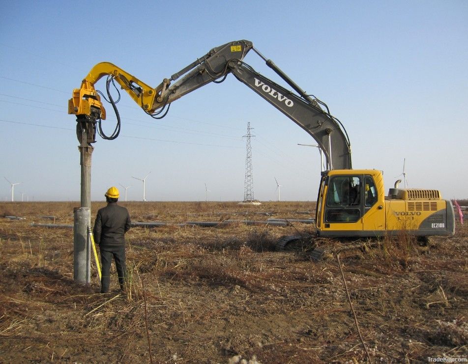 Hydraulic Vibrating Pile Driver