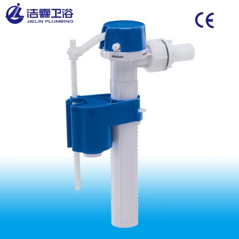 Toilet side fill valve