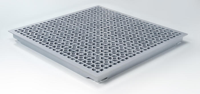 DC-55 High Volume Perforated Raised Floor Tile