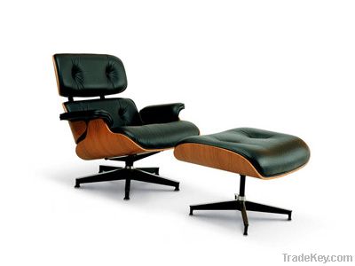 Eames Lounge Style Chair and Ottoman