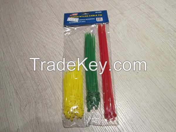 supply nylon cable ties / Plastic strapping bands 5*250