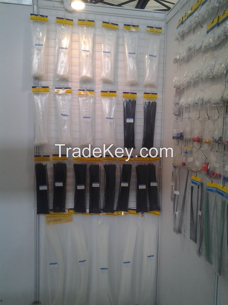 supply nylon cable ties / Plastic strapping bands 5*250