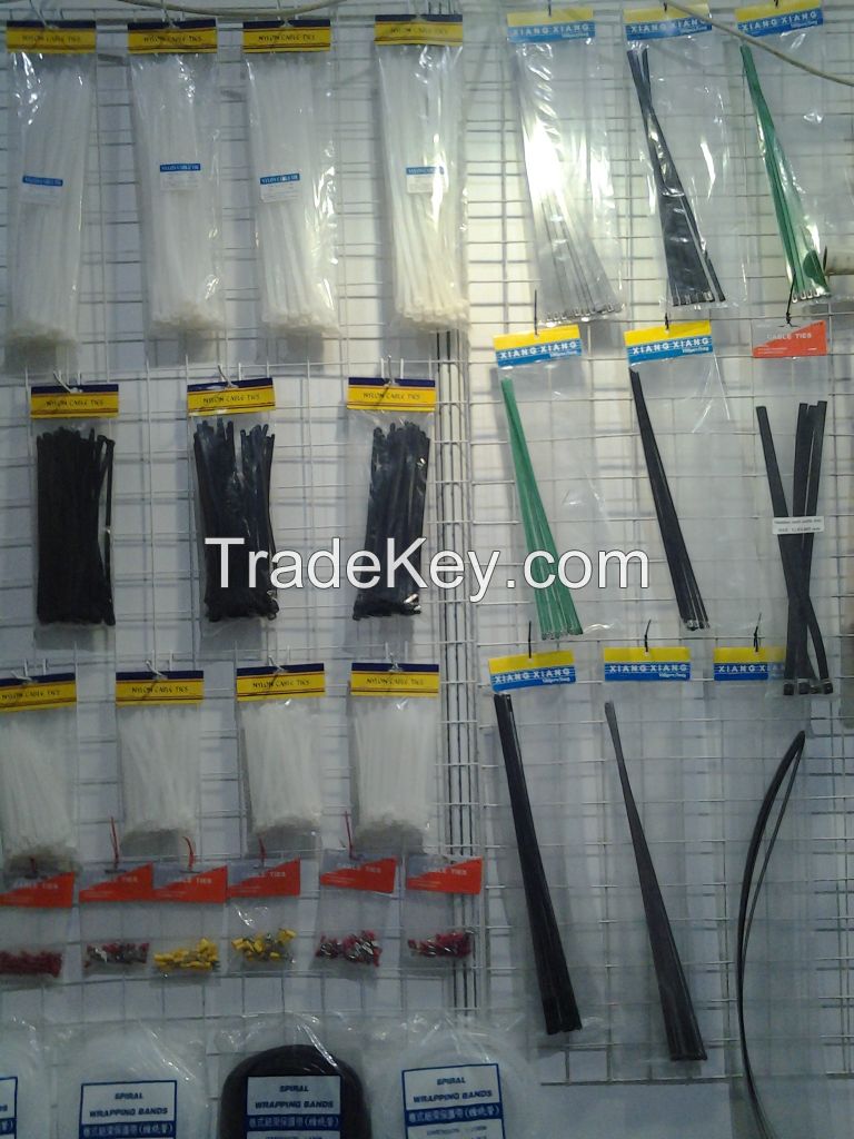 supply nylon cable ties / Plastic strapping bands 5*250