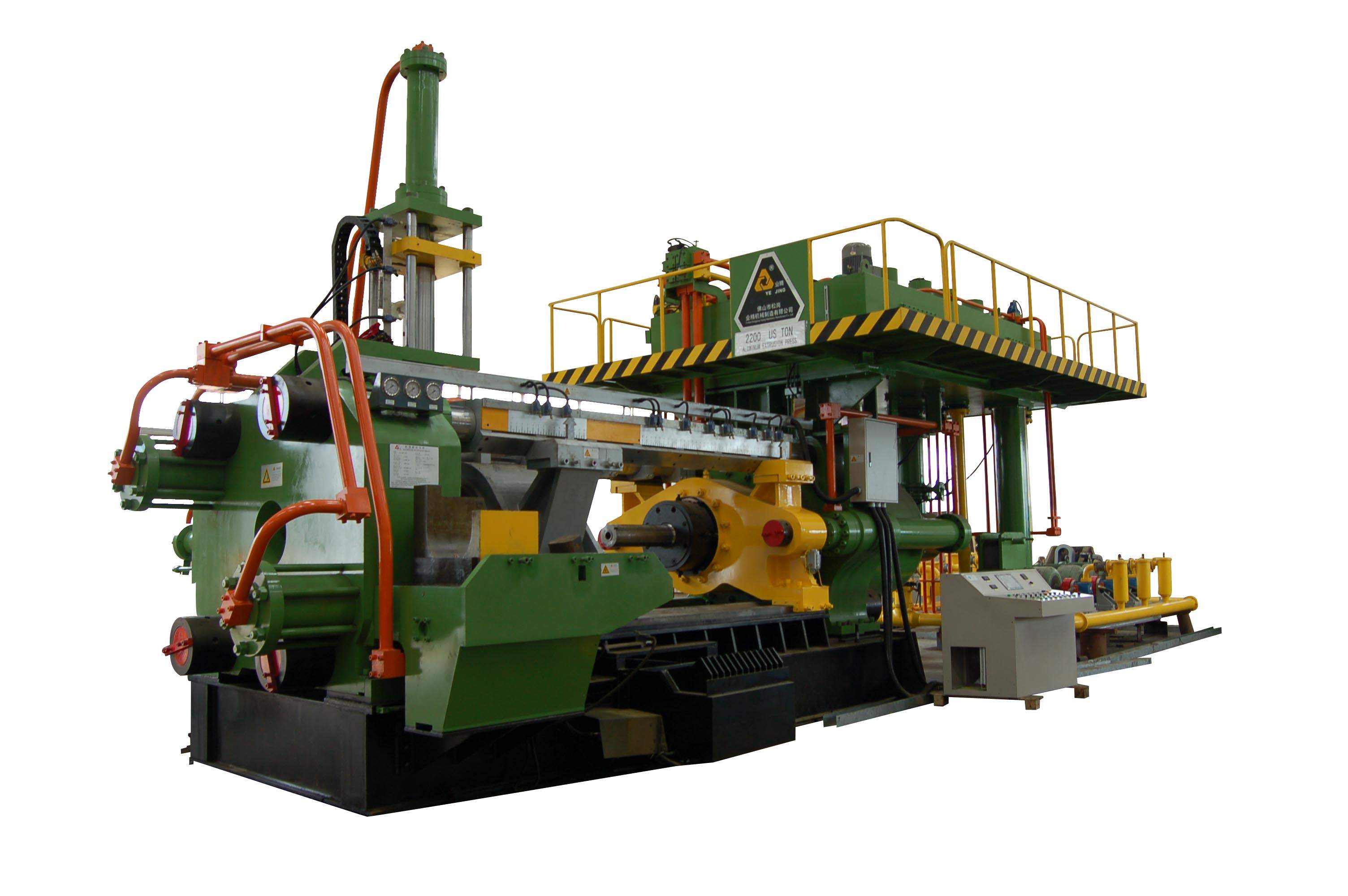 Yeging Aluminium Extrusion Press SY-2200 By FOSHAN YEJING MACHINERY ...