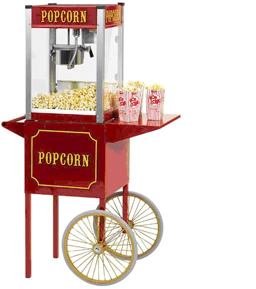 popcorn/cotton candy machines