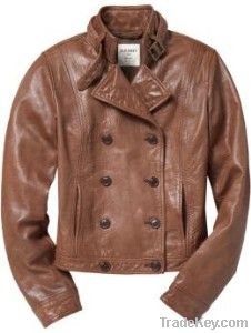leather fashion jacket for womens