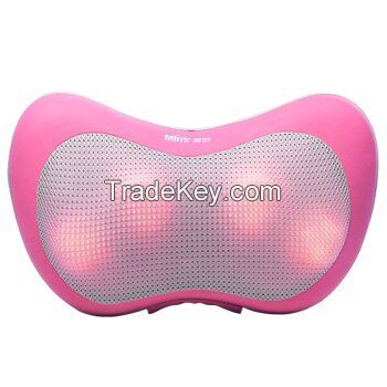 Mimir Mk-01 Shiatsu Pillow Massager With Heat (pink)- One Year Warranty