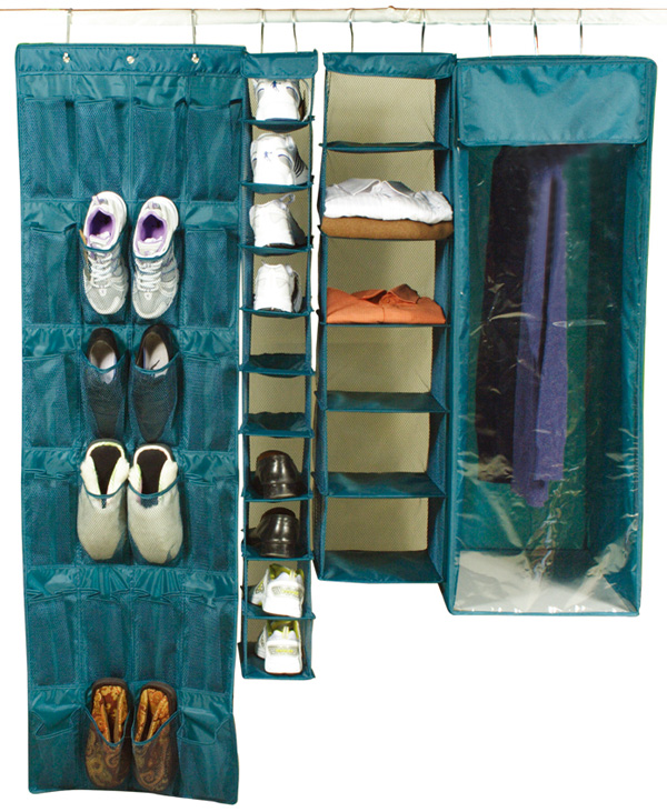 mesh closet organizer