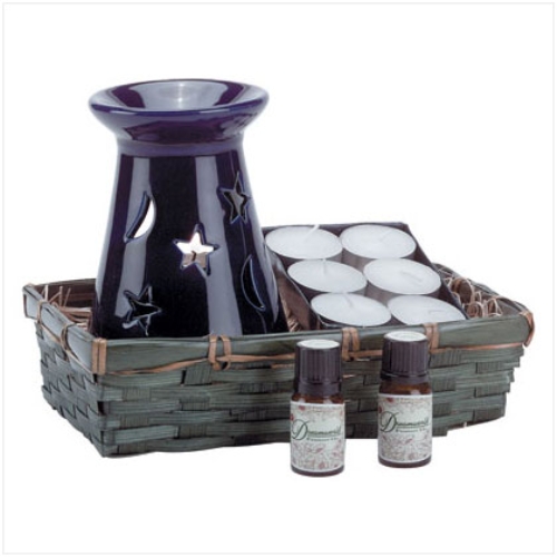 Stars & Moon Burner Aromatherapy Oil Warmer