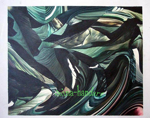 Abstract Series oil paintings