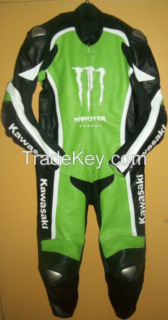 mens custom leather motorcycle racing suits