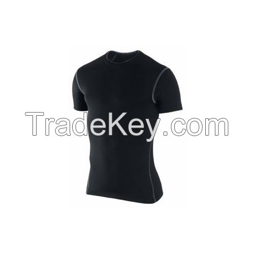 Mens compression half sleeve shirts/tops