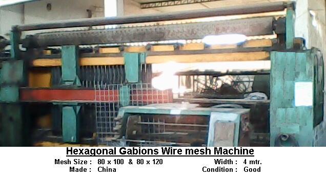 Hexagonal Gabion Wire Mesh Machine