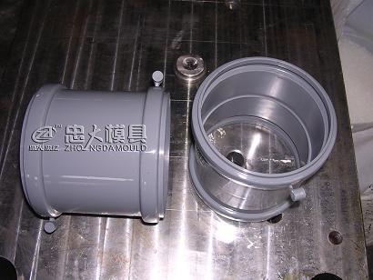 straight-through pipe mould