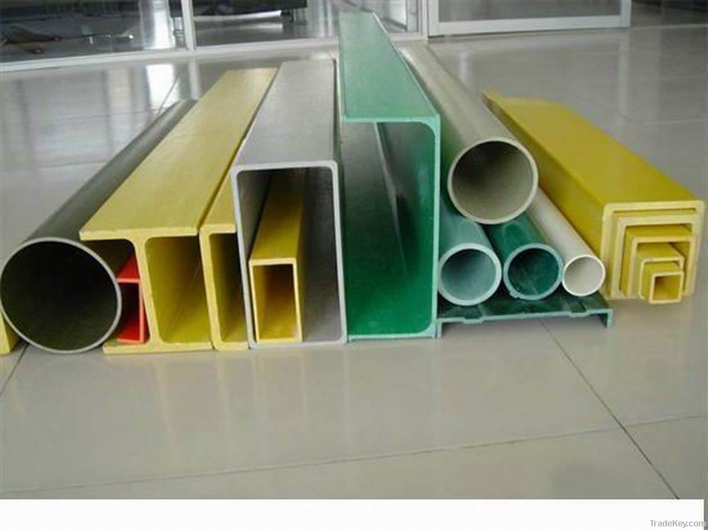 Fiberglass channel, fiberglass square tube