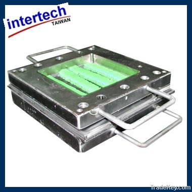 Silicone compression mould