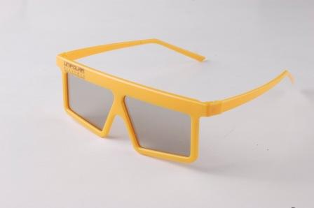 A53  plastic linear polarized 3D glasses